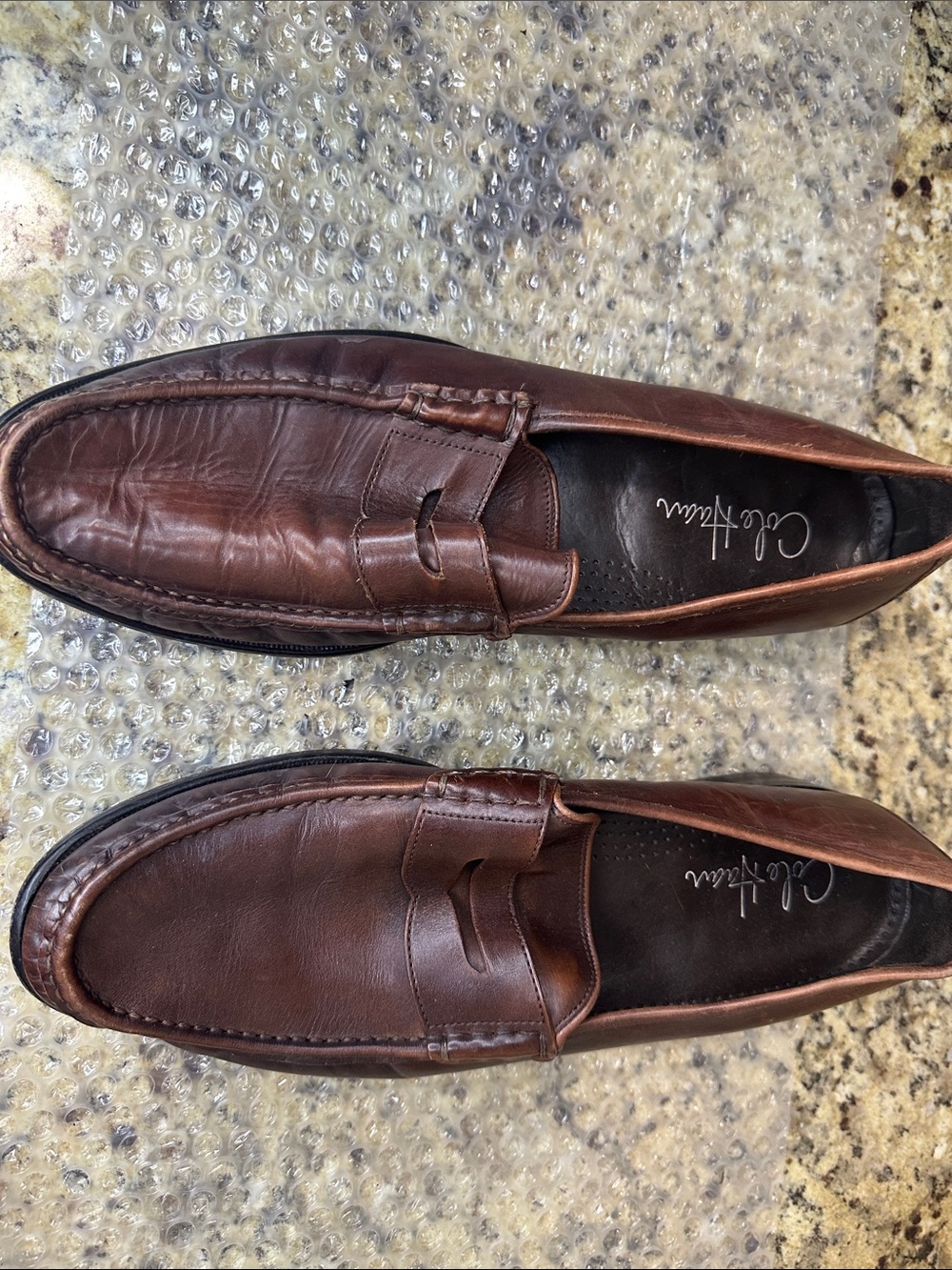 Cole Haan Brown Leather Penny Loafers size 11
